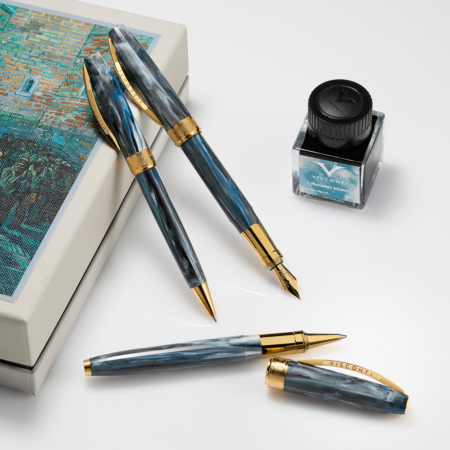 Visconti Van Gogh "The Prisoners' Round" Rollerball