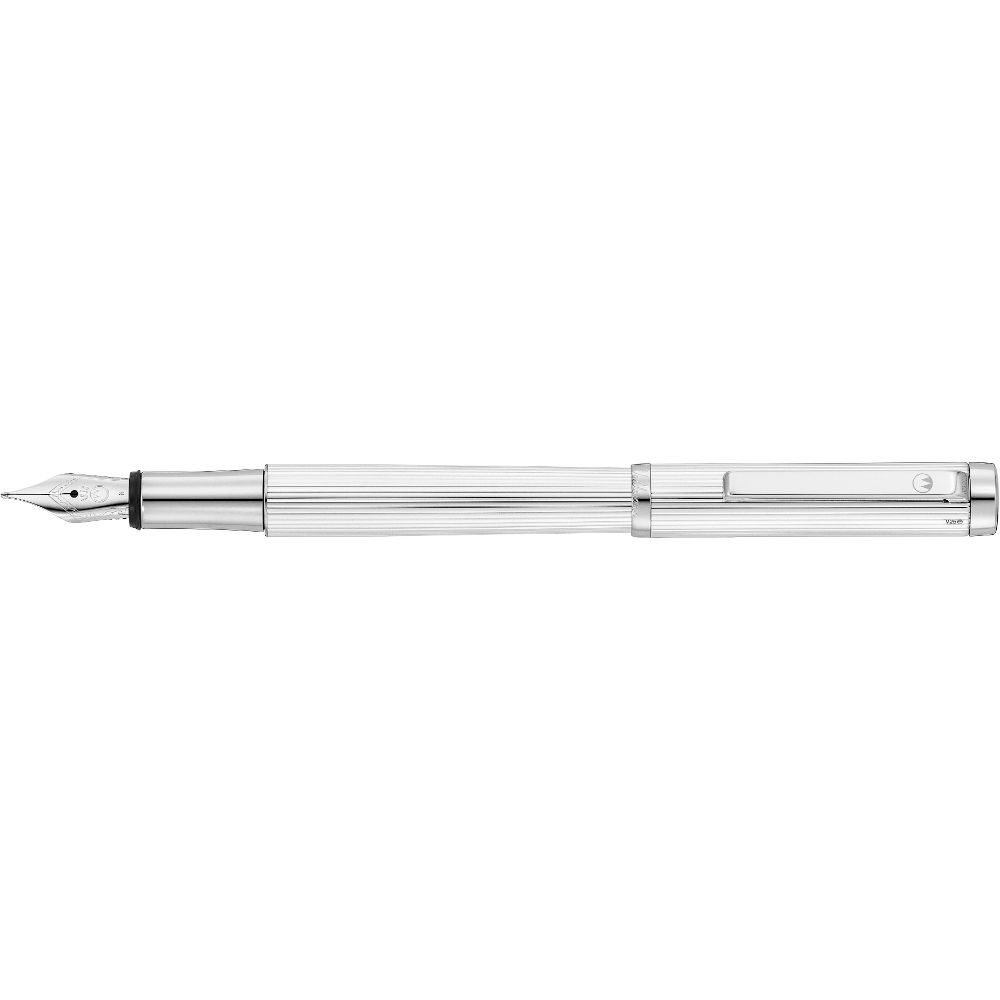 Waldmann Liberty Platinum Pinstripe Fountain pen