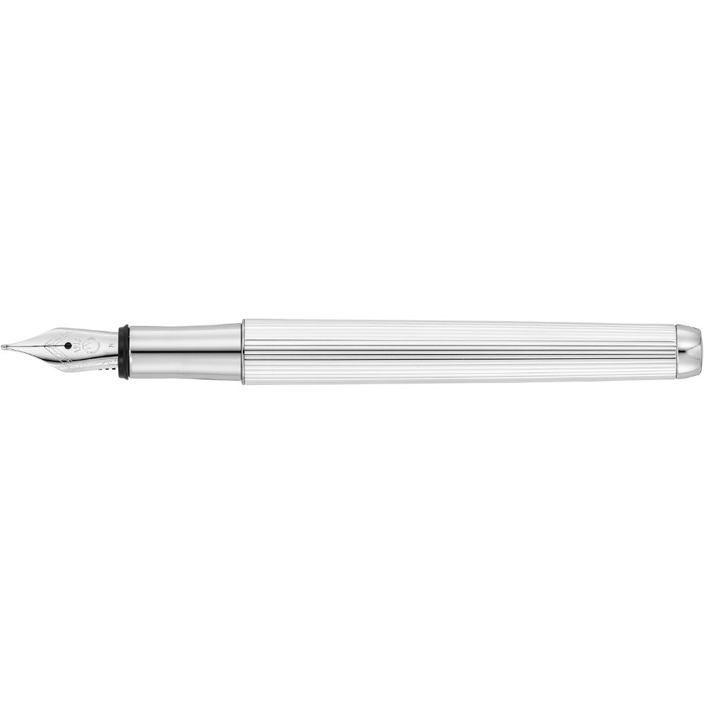 Waldmann Liberty Platinum Pinstripe Fountain pen