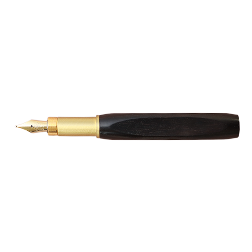 Wancher Densho 6 Facets Ebony Füllfederhalter