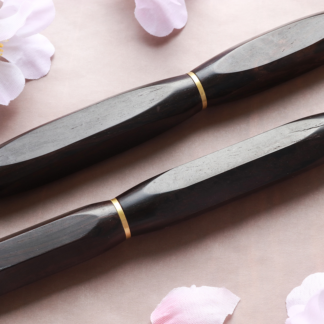 Wancher Densho 6 Facets Ebony Füllfederhalter