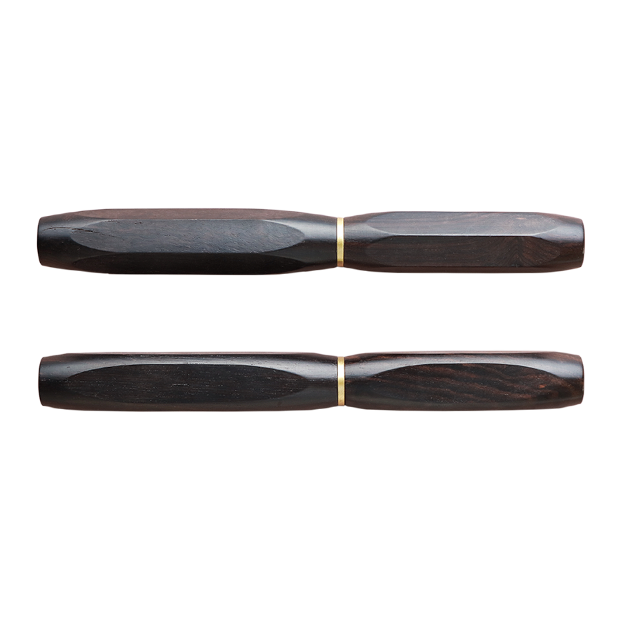 Wancher Densho 6 Facets Ebony Füllfederhalter