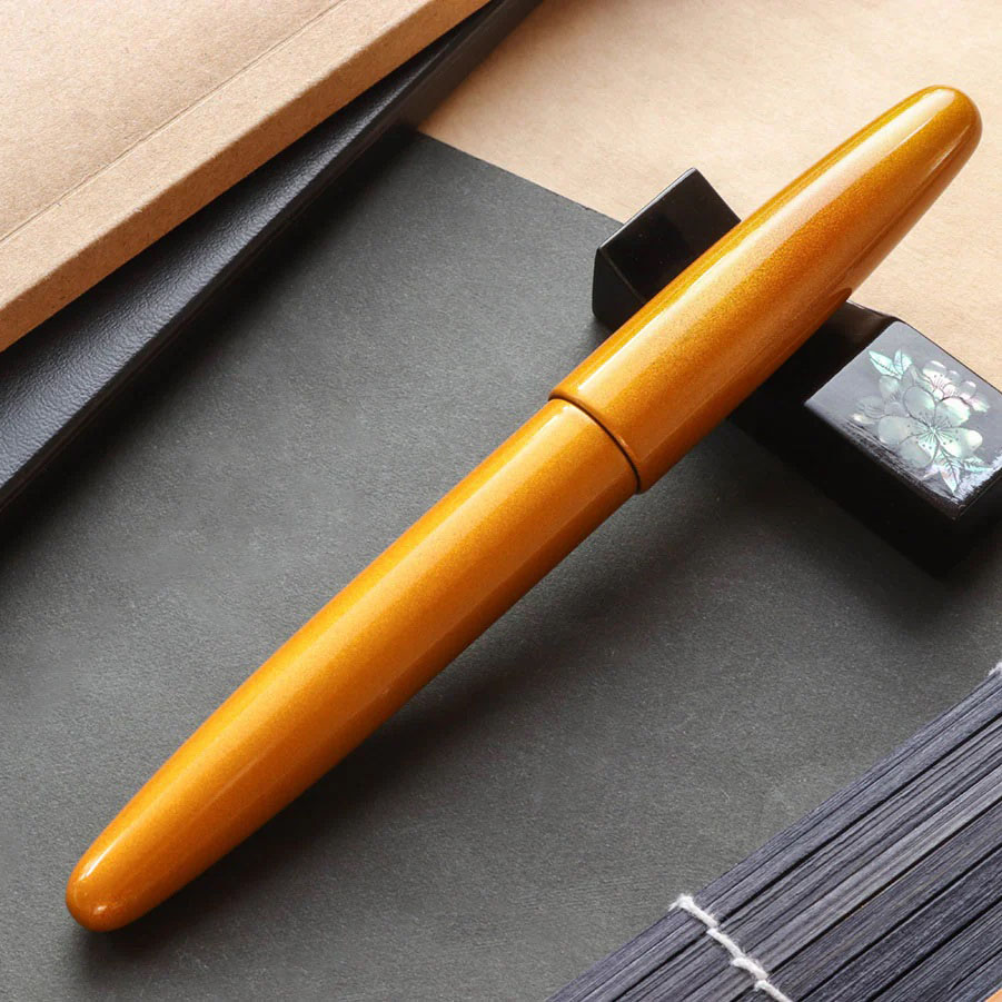 Wancher Dream Pen Aizu Urushi Metallic Nashiji Fountain Pen Wancher Dream Pen Aizu Urushi Metallic Nashiji Fountain Pen
