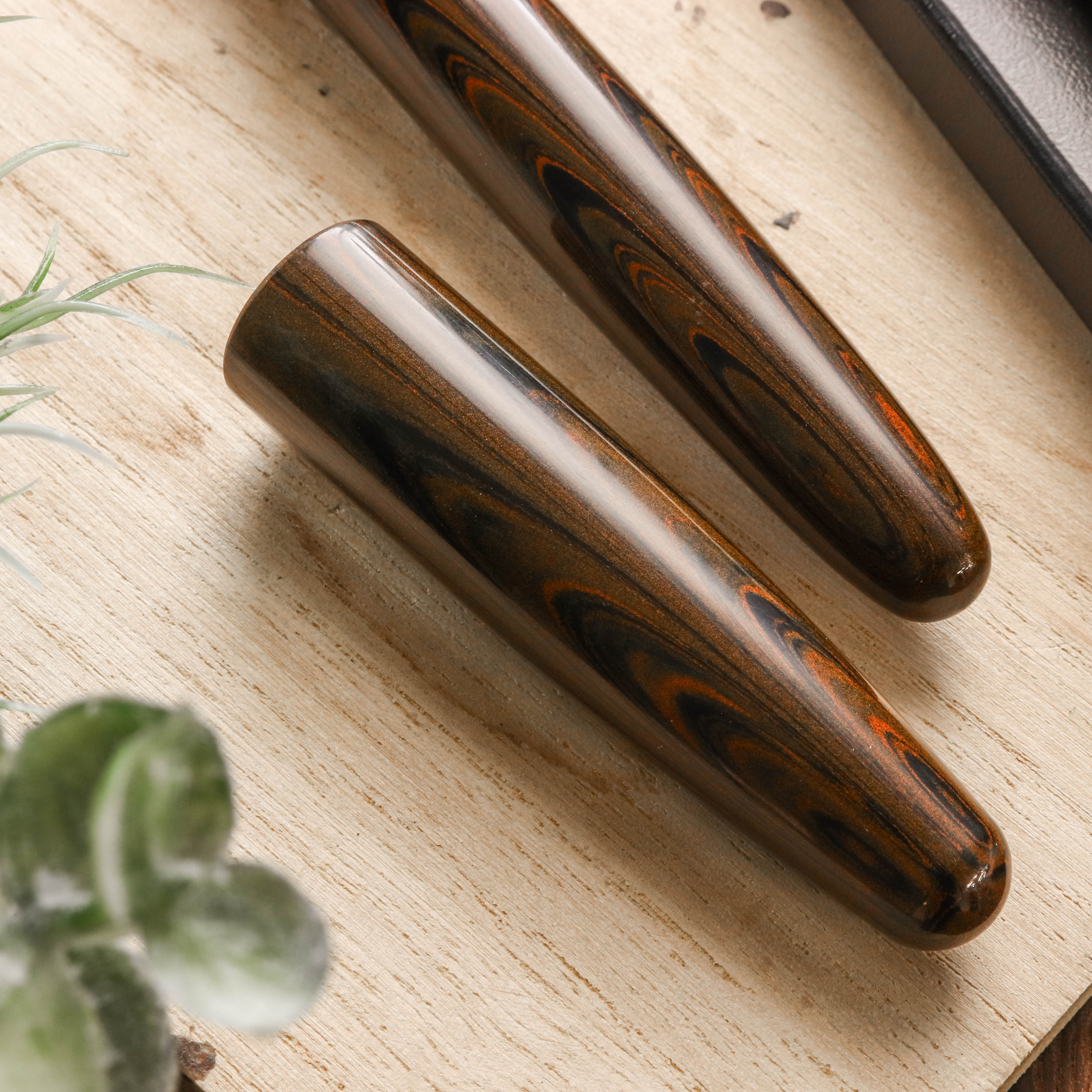 Wancher Dream Pen True Ebonite Marble Brown Fountain Pen Wancher Dream Pen True Ebonite Marble Brown Fountain Pen