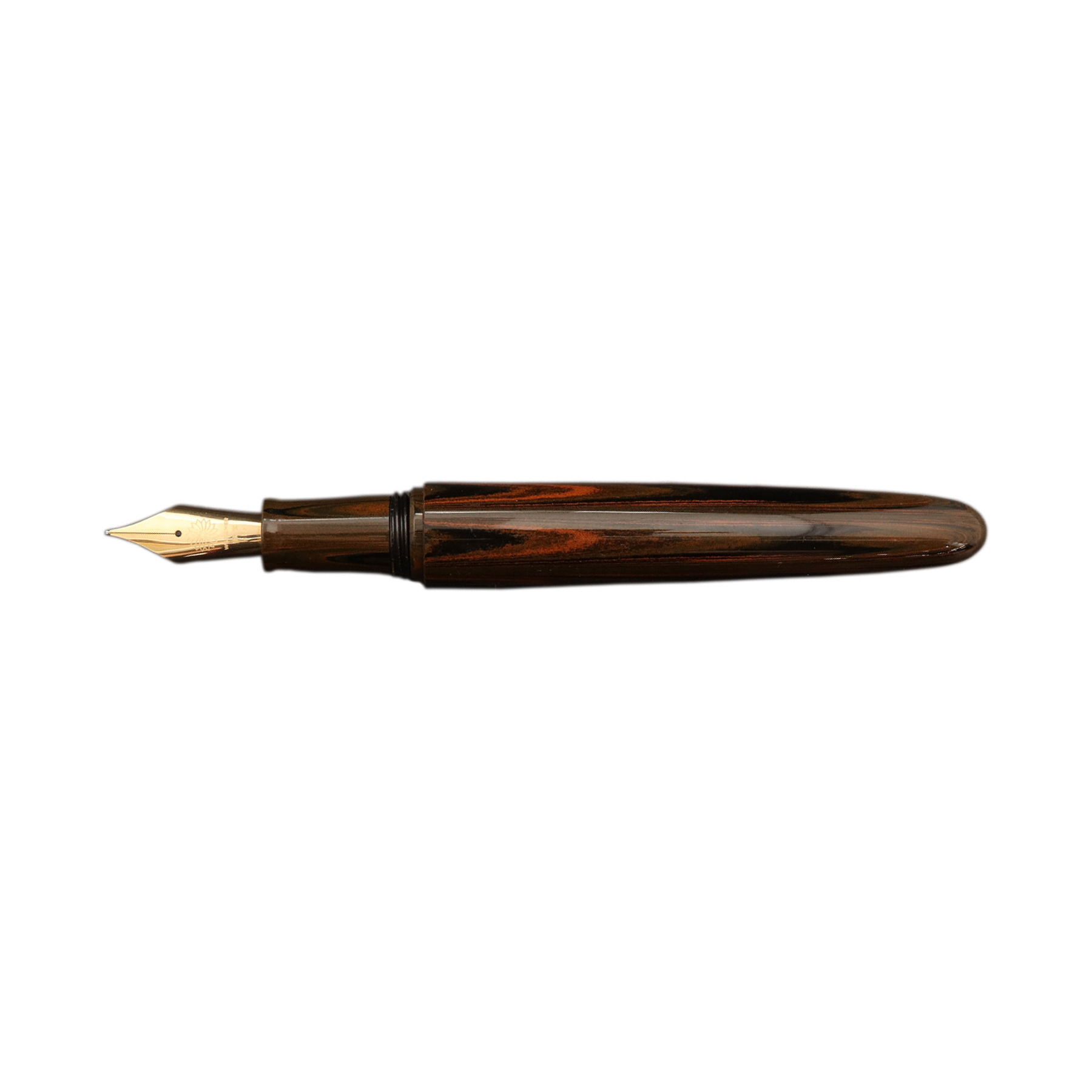 Wancher Dream Pen True Ebonite Marble Brown Fountain Pen Wancher Dream Pen True Ebonite Marble Brown Fountain Pen