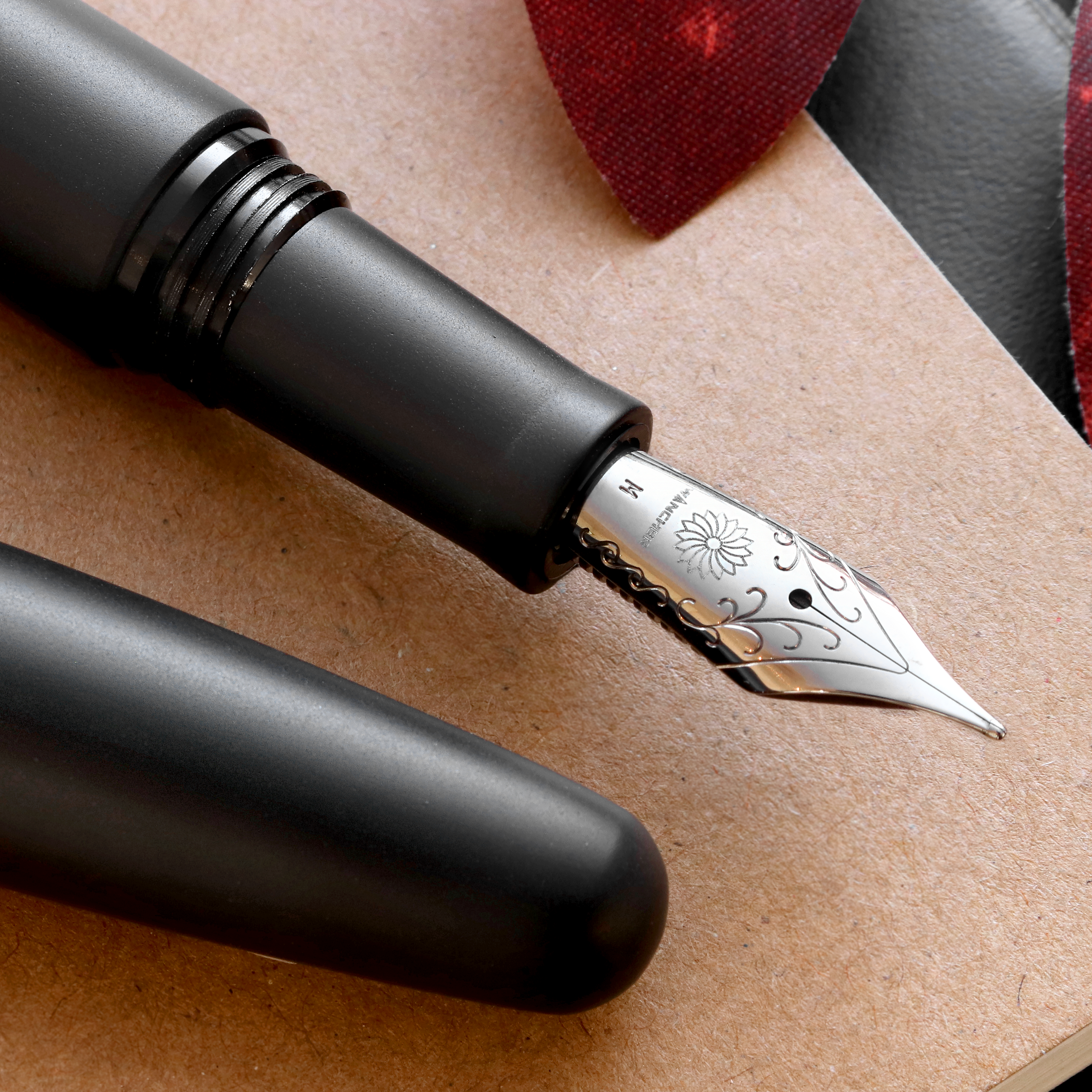Wancher Dream Pen True Ebonite Matte Black Stylo Plume