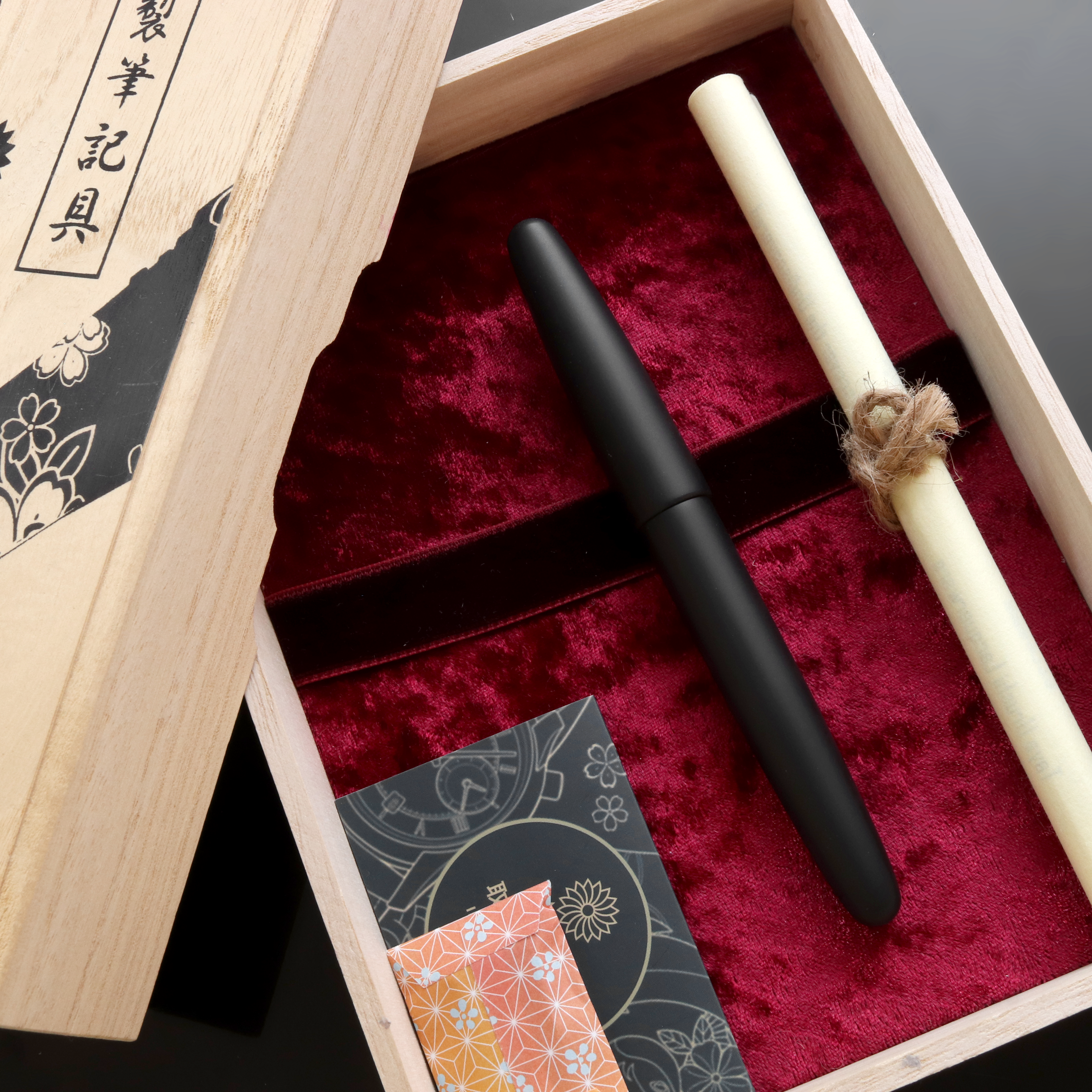 Wancher Dream Pen True Ebonite Matte Black Stylo Plume
