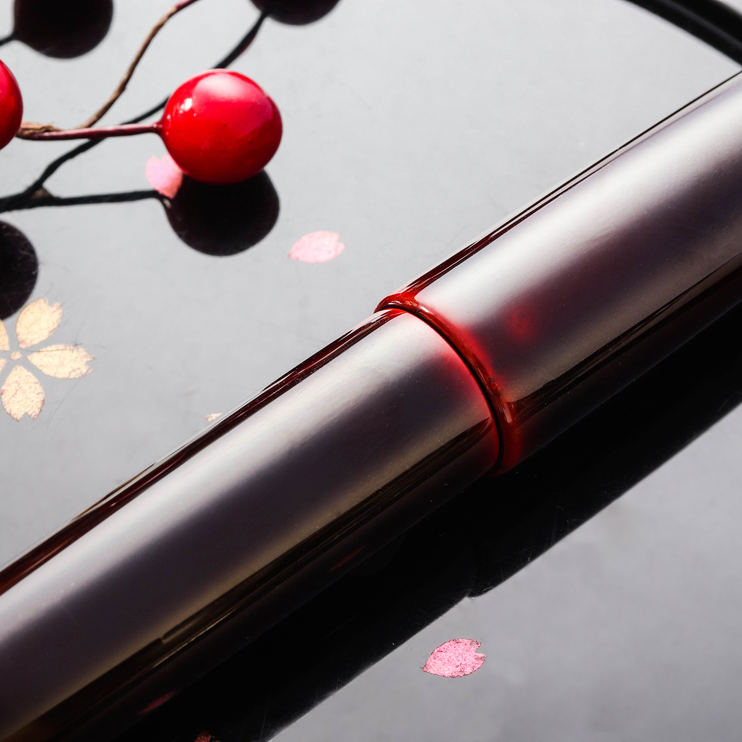 Wancher Dream Pen True Urushi Kuro Tamenuri Fountain Pen Wancher Dream Pen True Urushi Kuro Tamenuri Fountain Pen