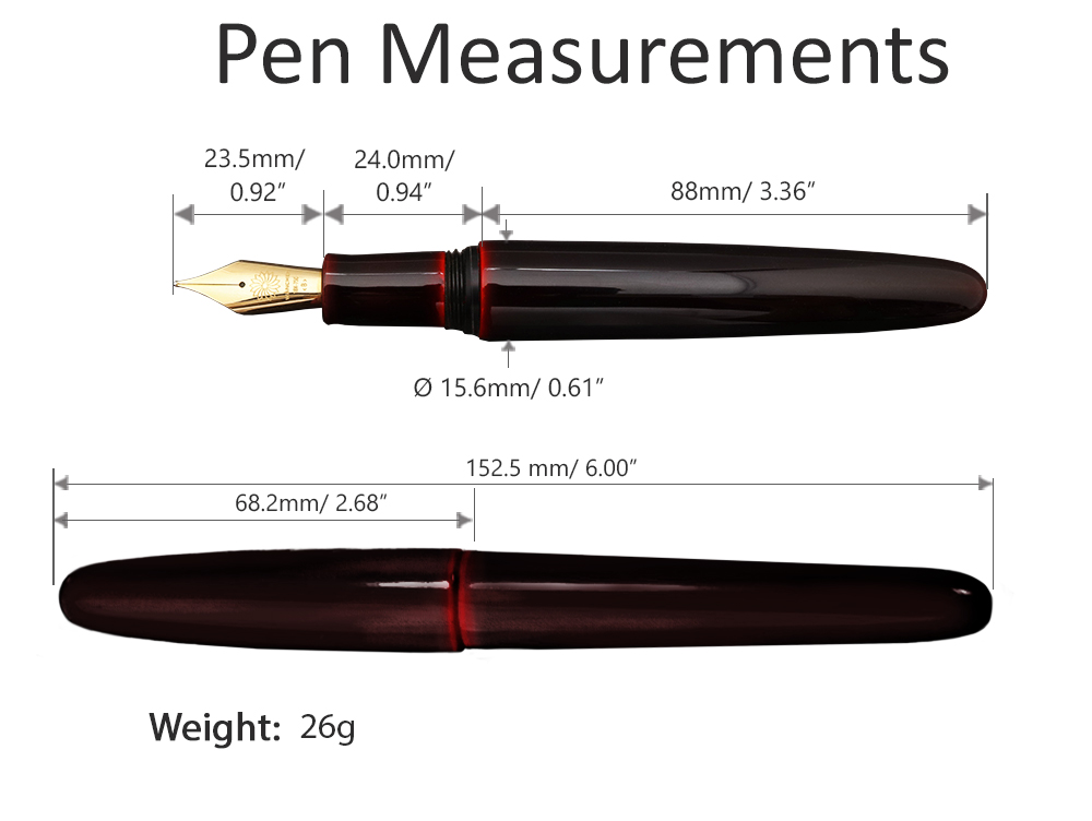 Wancher Dream Pen True Urushi Kuro Tamenuri Fountain Pen Wancher Dream Pen True Urushi Kuro Tamenuri Fountain Pen