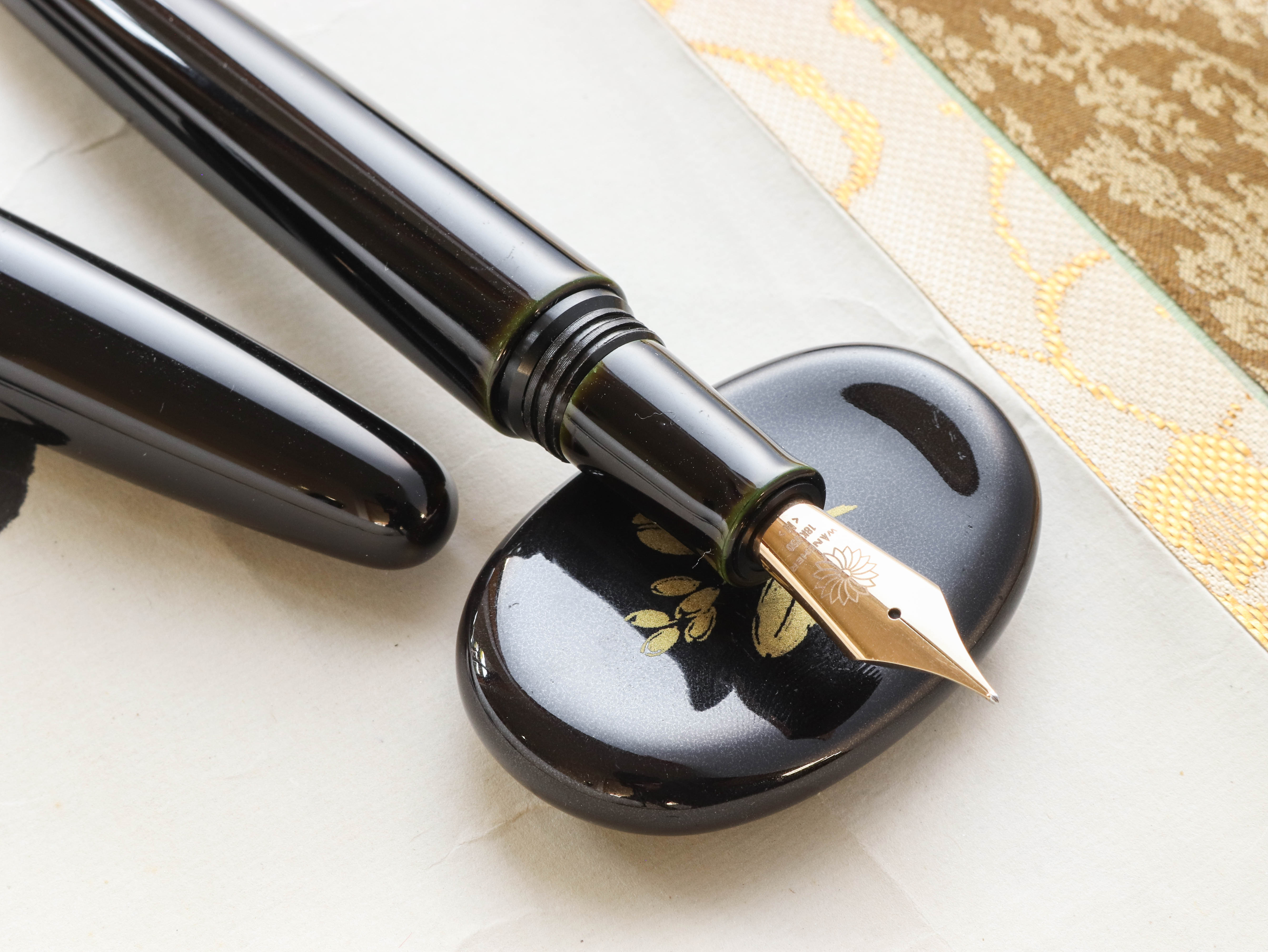 Wancher Dream Pen True Urushi Midori Tamenuri Fountain Pen Wancher Dream Pen True Urushi Midori Tamenuri Fountain Pen