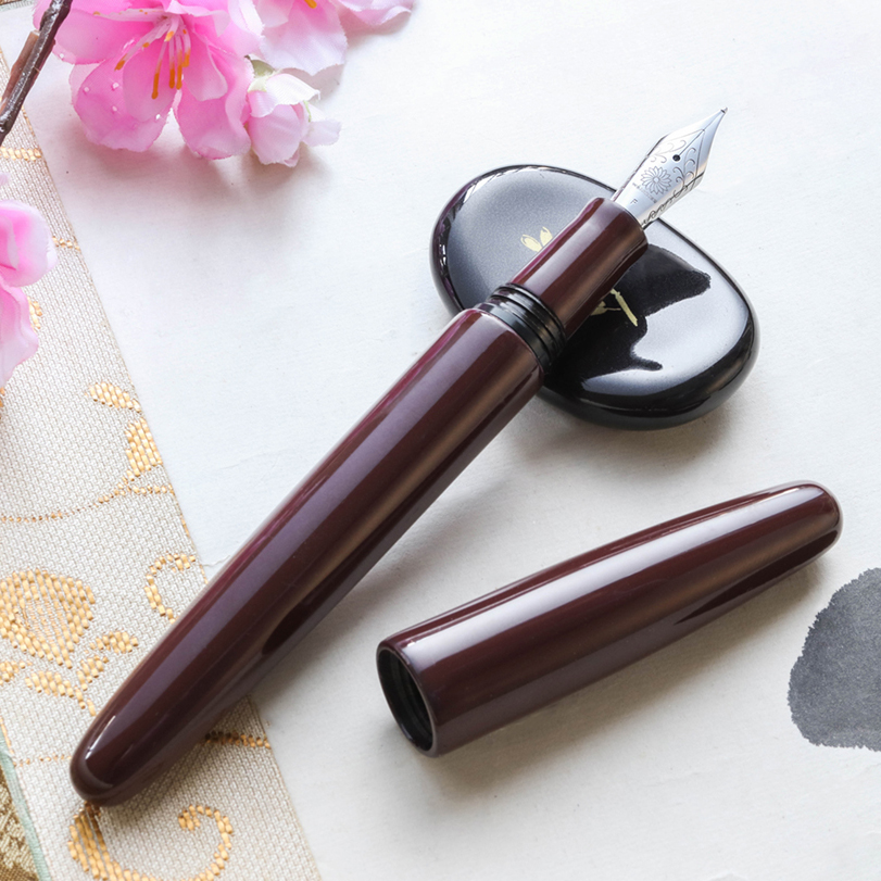Wancher Dream Pen True Urushi Purple Fountain Pen Wancher Dream Pen True Urushi Purple Fountain Pen