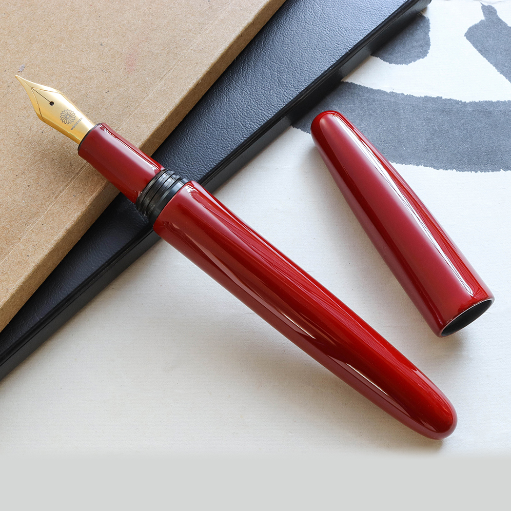 Wancher Dream Pen True Urushi Red Fountain Pen Wancher Dream Pen True Urushi Red Fountain Pen