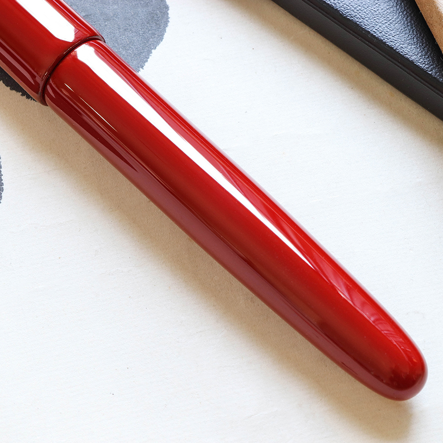 Wancher Dream Pen True Urushi Red Fountain Pen Wancher Dream Pen True Urushi Red Fountain Pen
