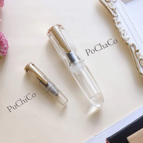 Wancher PoChaCo Crystal Clear GT Eyedropper Plumo Estilográfica