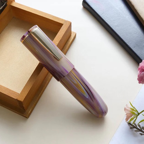 Wancher PoChaCo Milky Marble GT Cartridge Caneta de Tinta Permanente
