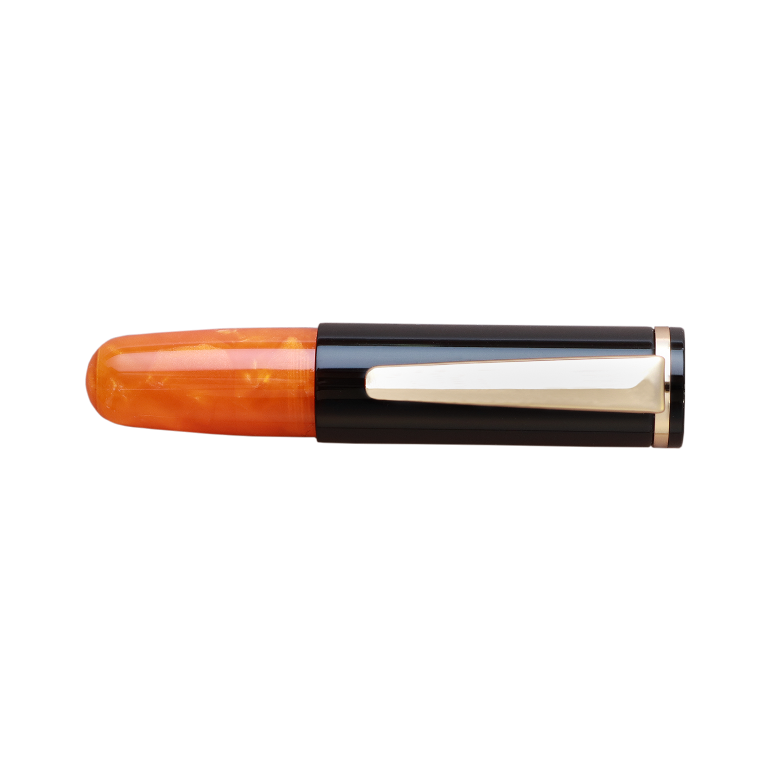 Wancher PuChiCo Black Orange Chocolate GT Fountain Pen Wancher PuChiCo Black Orange Chocolate GT Fountain Pen