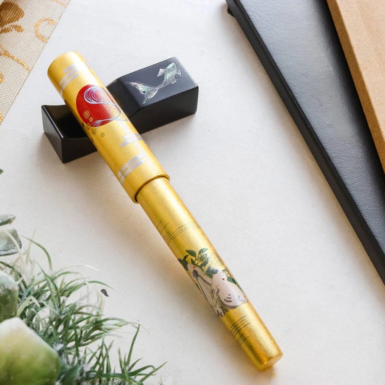 Wancher Sekai Rising Sun Usagi Plumo Estilográfica