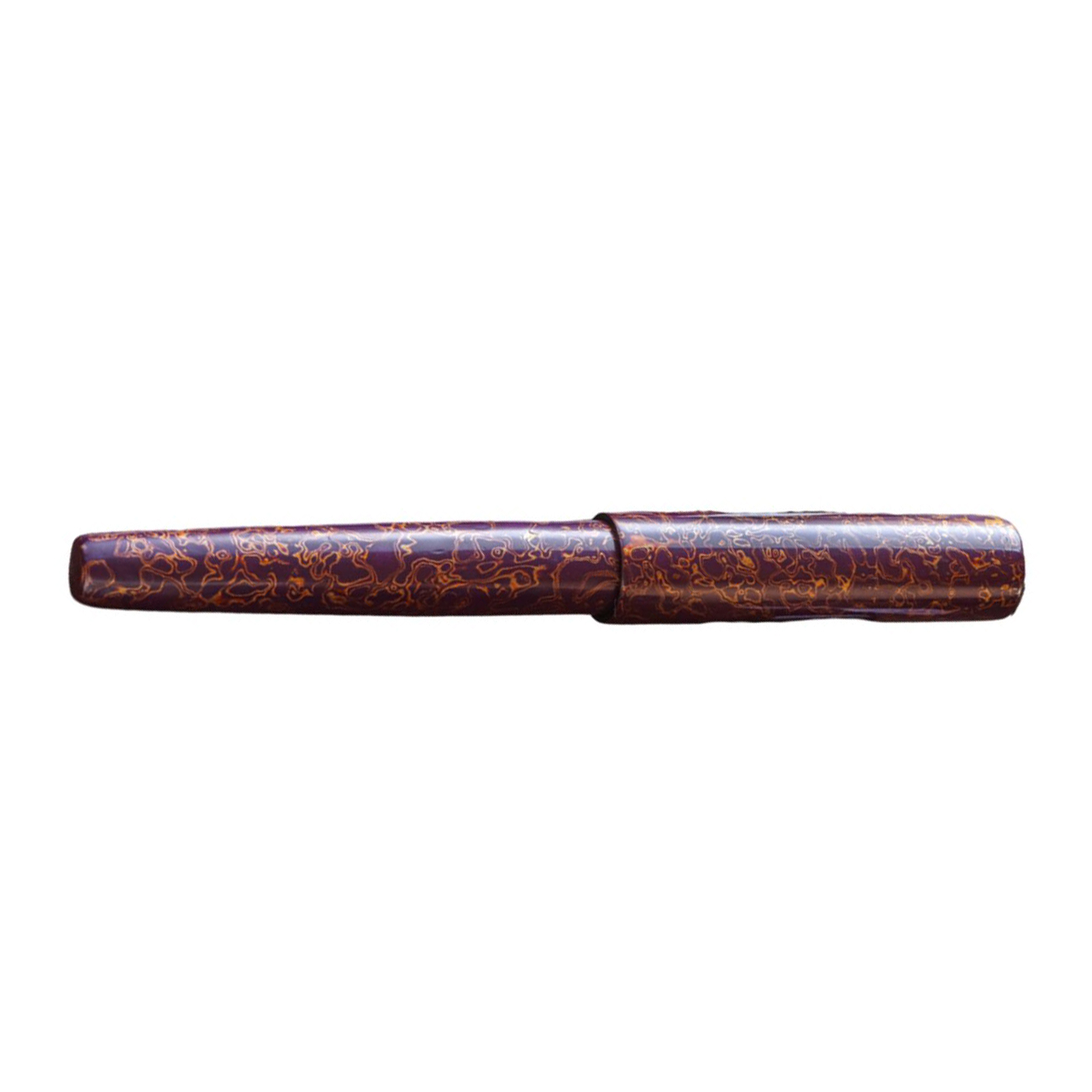 Wancher Sekai Saihi Urushi Murasaki-age Original Caneta de Tinta Permanente