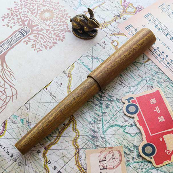 Wancher Sekai World Tree Verawood Fountain Pen Wancher Sekai World Tree Verawood Fountain Pen