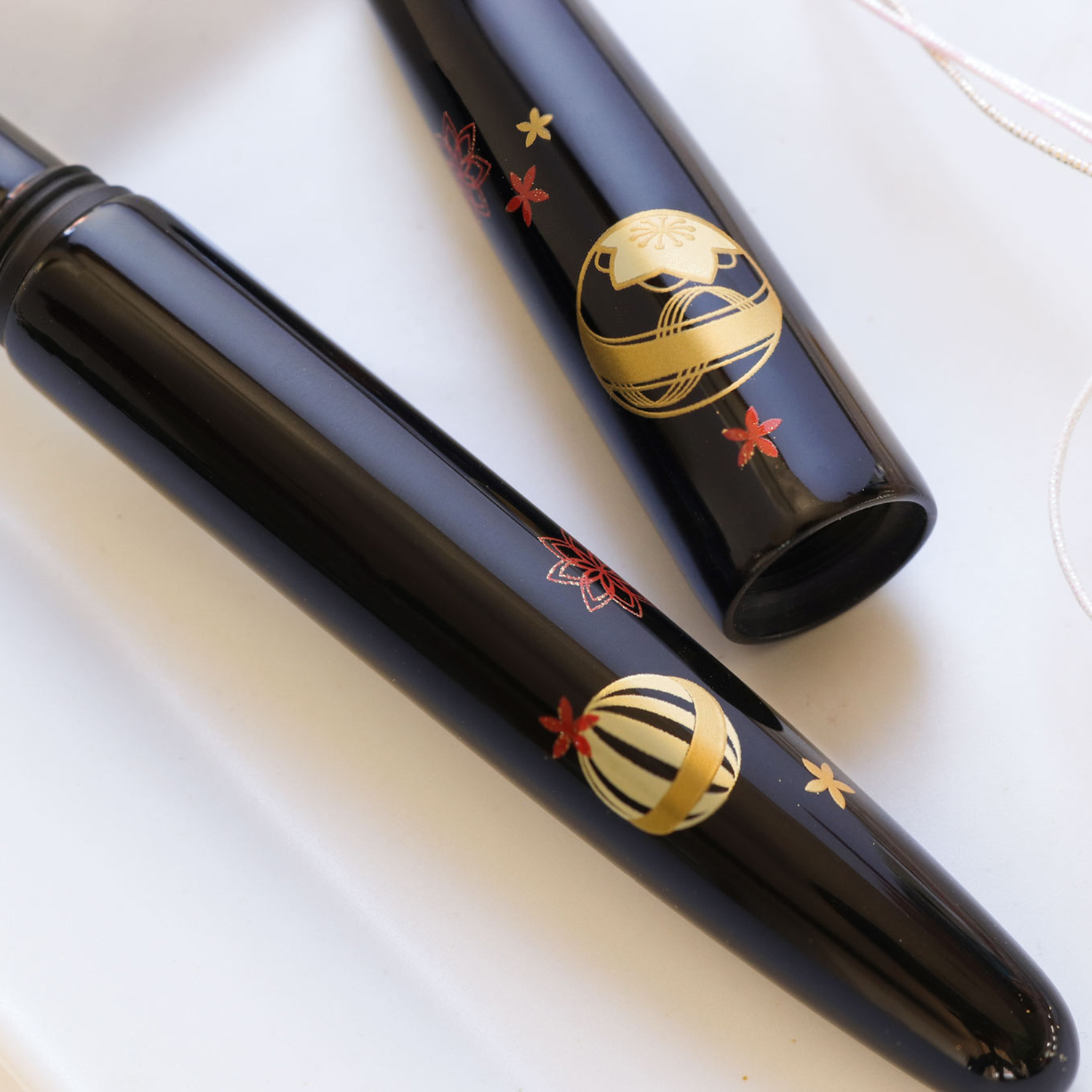 Wancher Dream Pen Echizen Urushi Temari Reservoarpenna