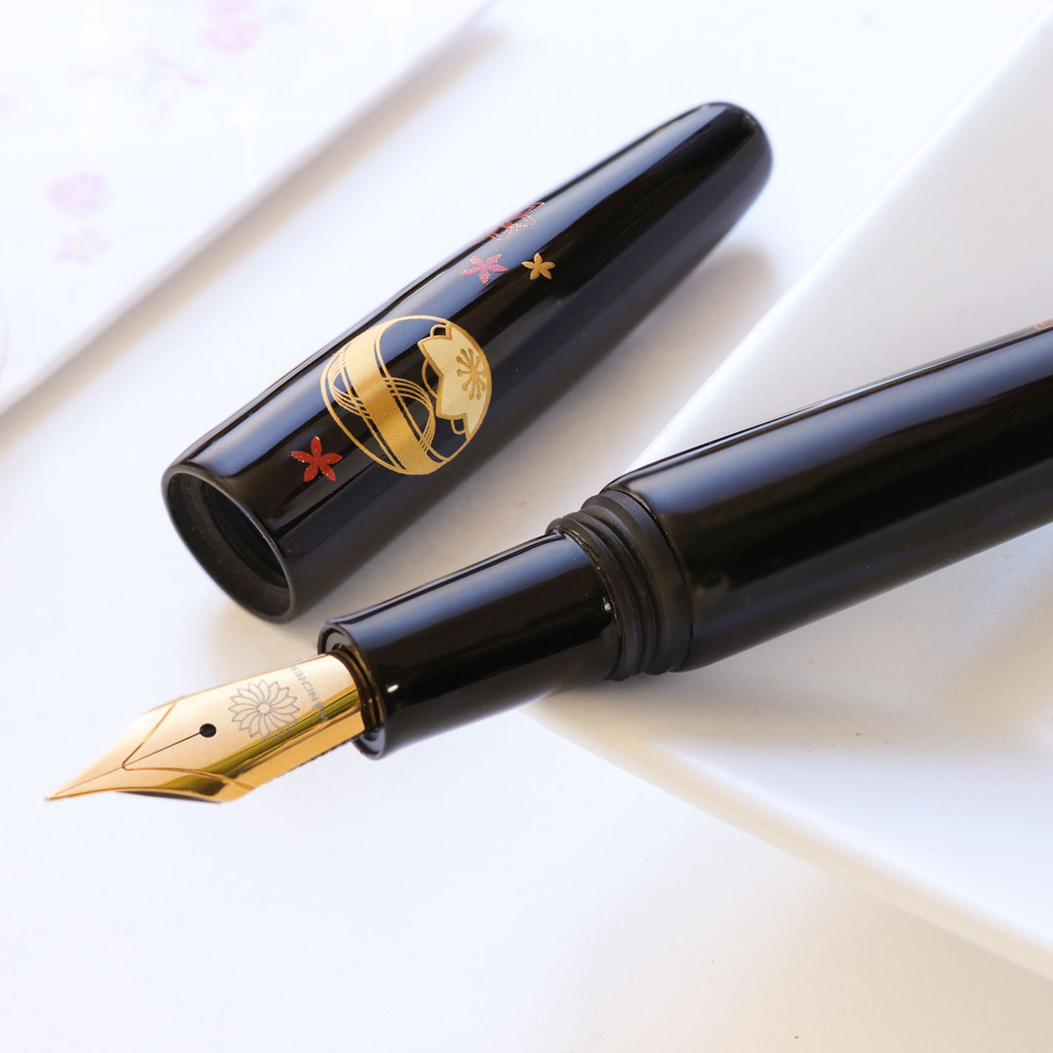 Wancher Dream Pen Echizen Urushi Temari Reservoarpenna