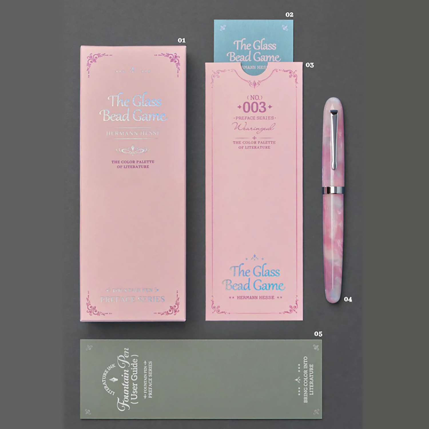 Wearingeul Preface The Glass Bead Game Stylo Plume