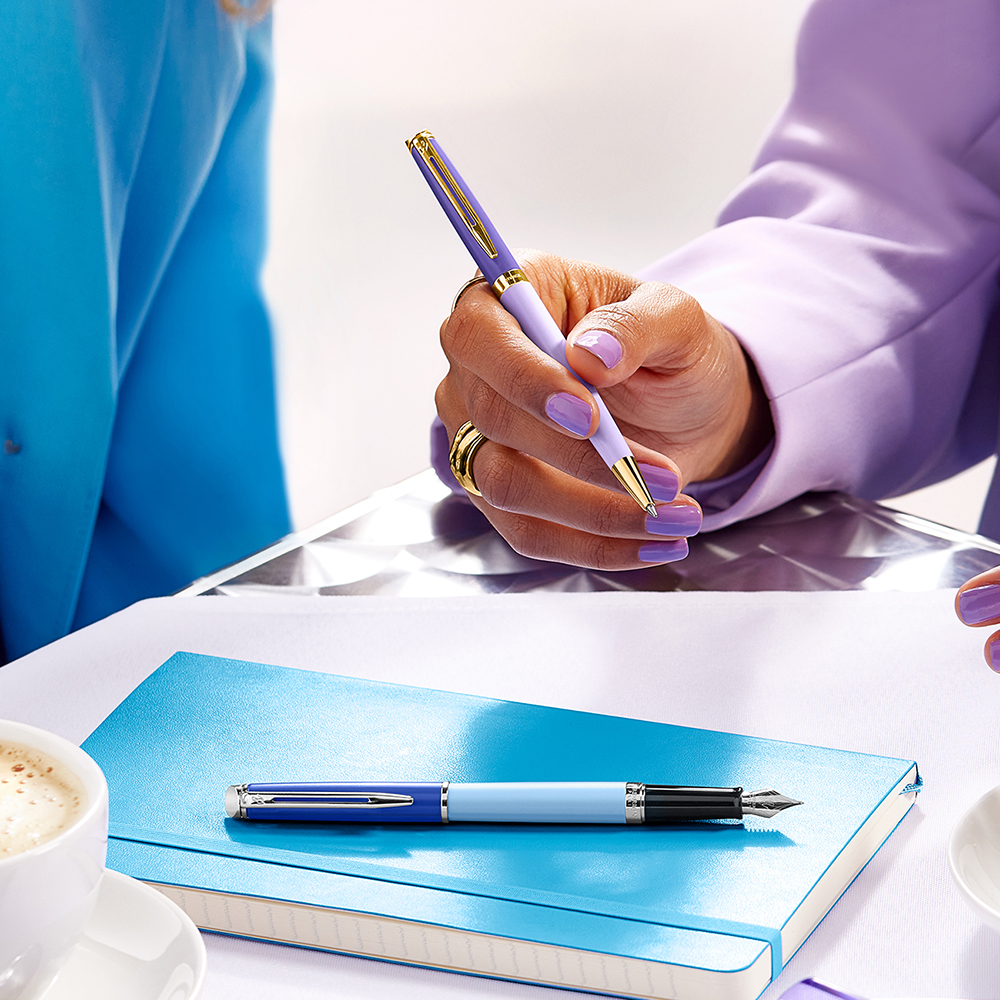 Waterman Hemisphere Colour Block Blue CT Rollerball