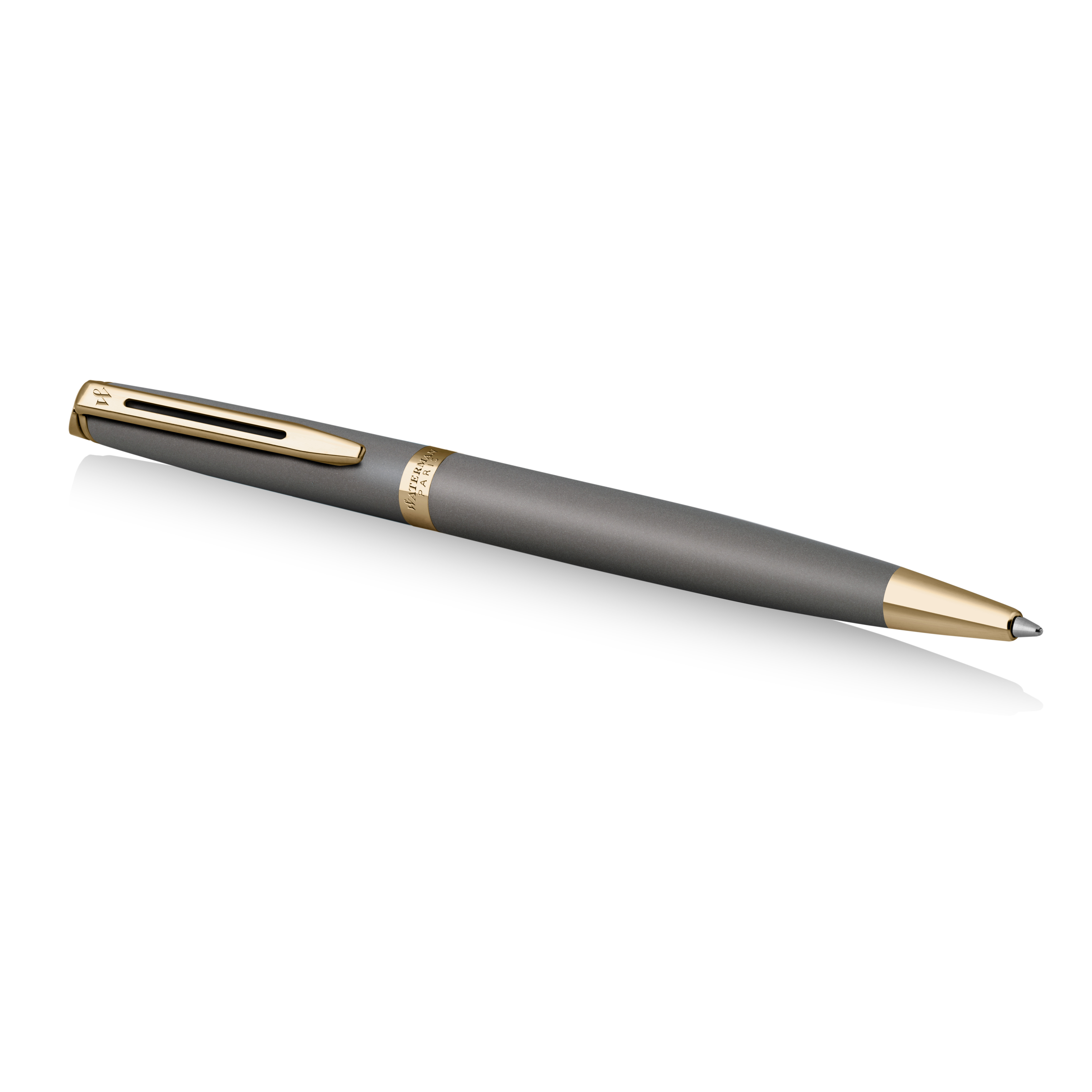 Waterman Hemisphere Metallic Stone Grey GT Ballpoint