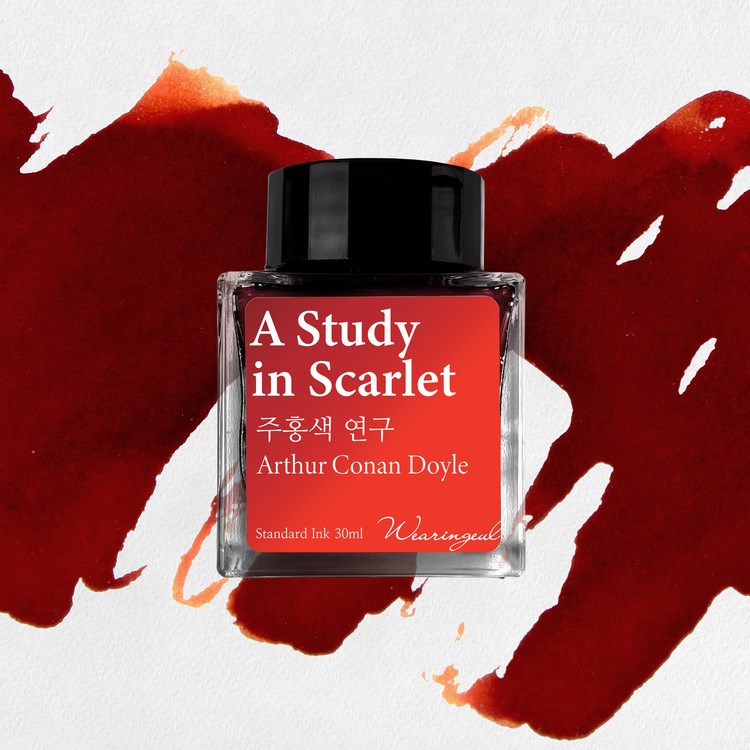 Wearingeul Inks A Study in Scarlet by Arthur Conan Doyle - 30ml Ink Bottle Wearingeul Inks A Study in Scarlet by Arthur Conan Doyle - 30ml Ink Bottle