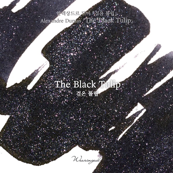 Wearingeul Inks The Black Tulip by Alexandra Dumas - Frasco de tinta de 30 ml