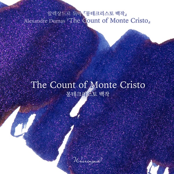 Wearingeul Inks The Count of Monte Cristo by Alexandre Dumas - Butelka z atramentem 30 ml