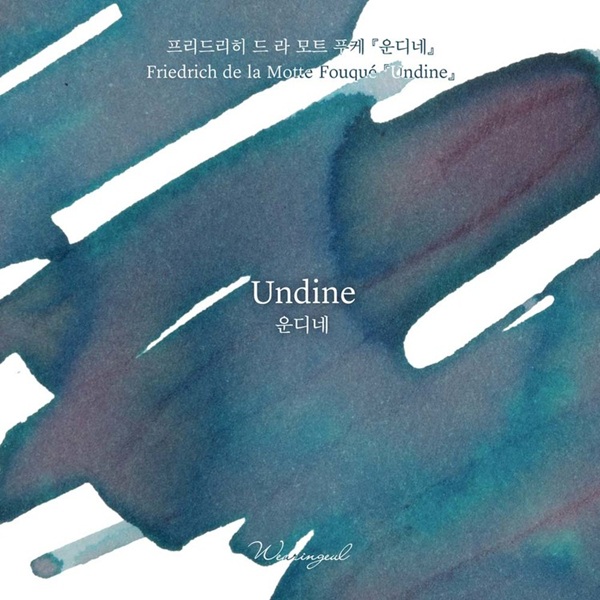 Wearingeul Inks Undine by Friedrich de la Motte Fouque - 30ml Ink Bottle