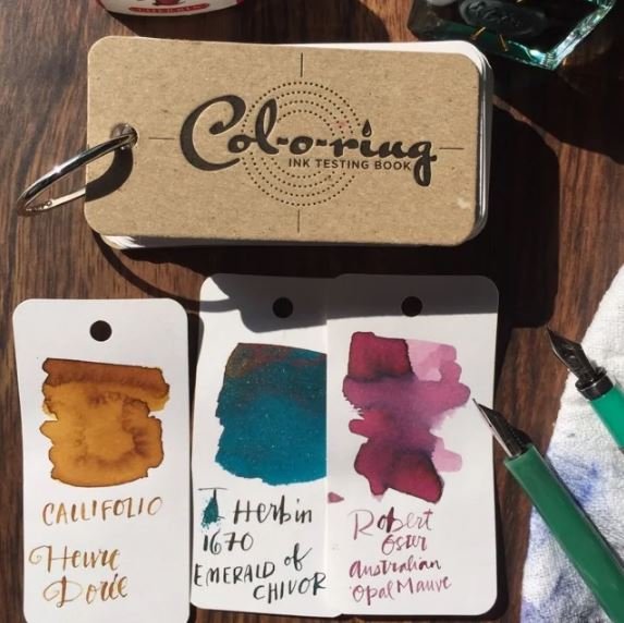 Well-Appointed Desk Col-o-ring Original Ink Sampling Book Well-Appointed Desk Col-o-ring Original Ink Sampling Book