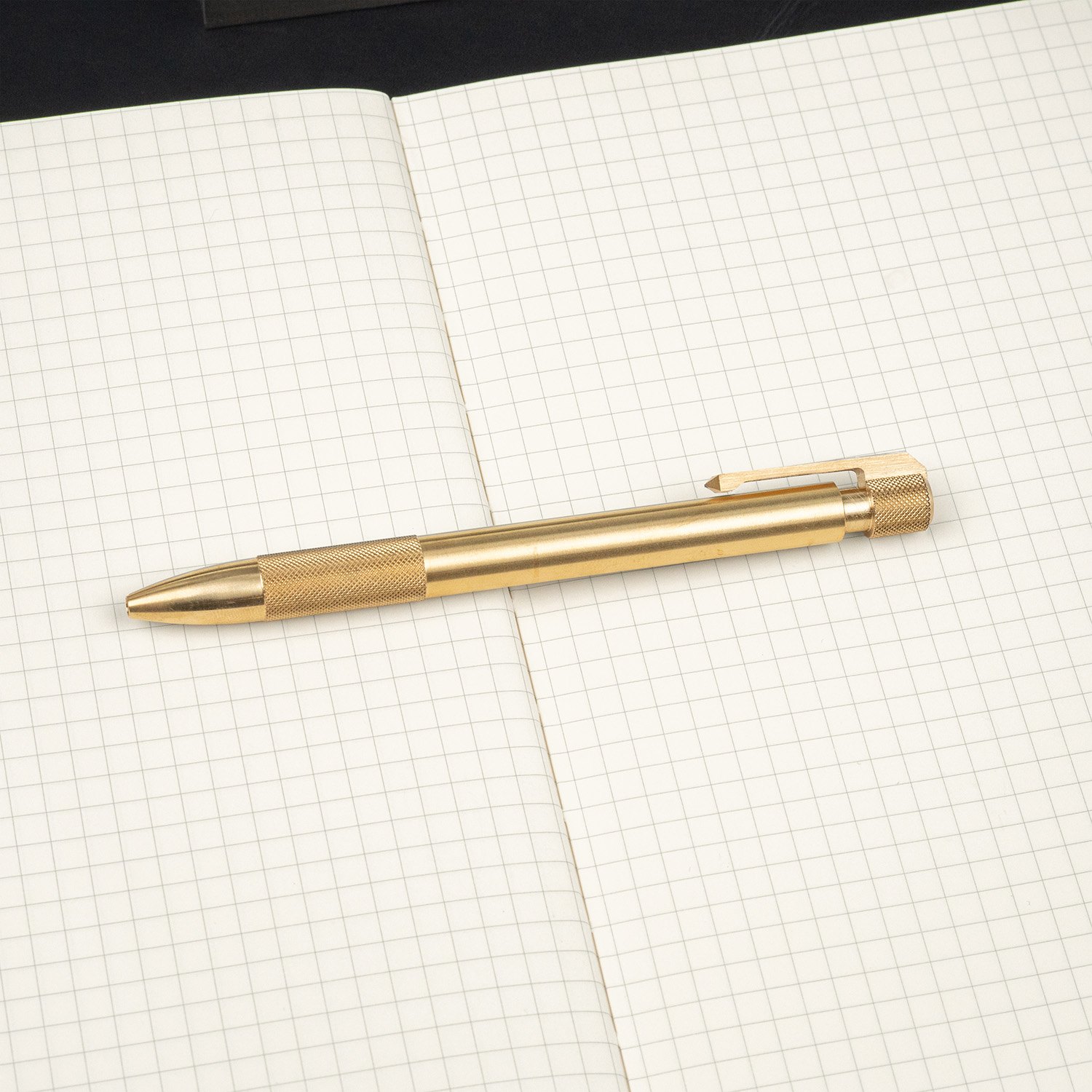 Wingback Brass Journeyman Pen Ballpoint