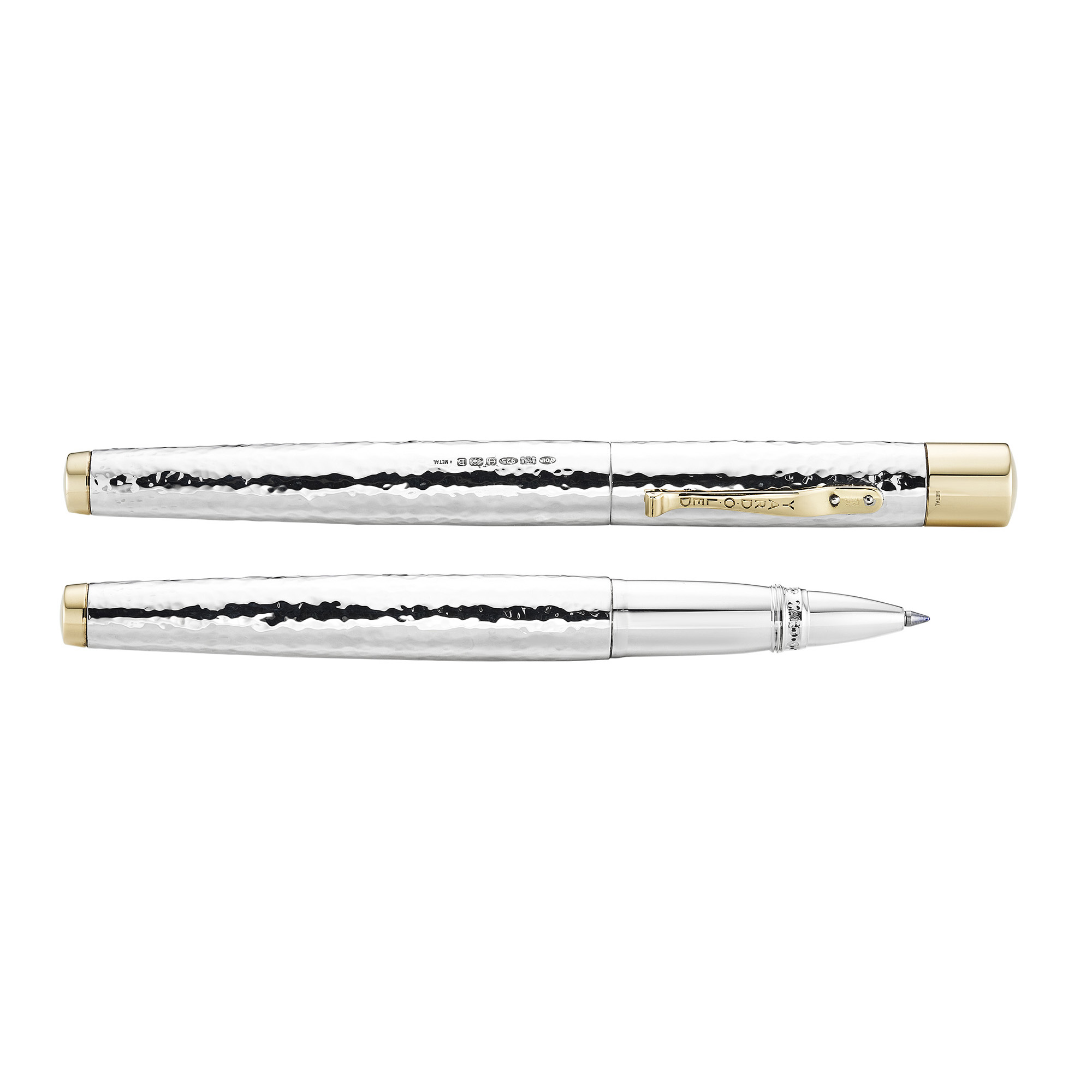 Yard O Led The Grand Sterling Silver Martelé Roller