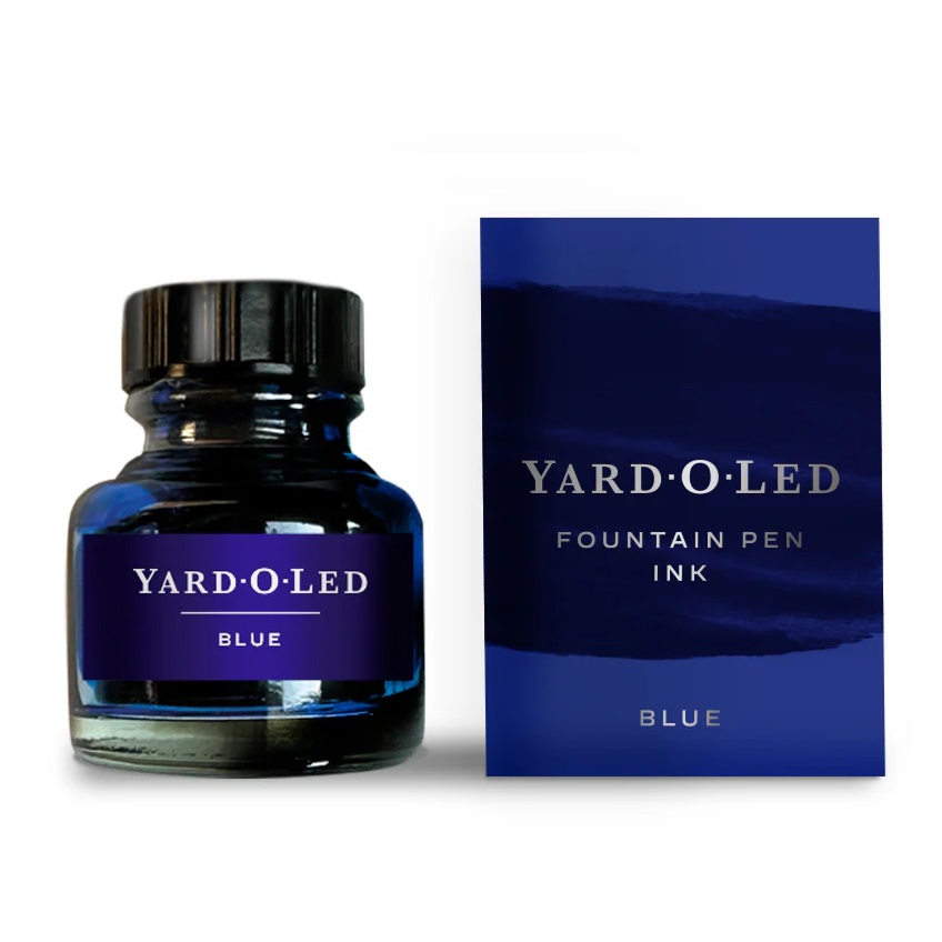 Yard O Led Fountain Pen Ink Blue 30ml Ink Bottle Yard O Led Fountain Pen Ink Blue 30ml Ink Bottle