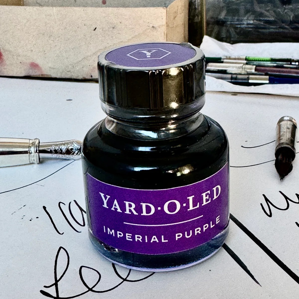 Yard O Led Fountain Pen Ink Hope Pink 30ml Ink Bottle Yard O Led Fountain Pen Ink Hope Pink 30ml Ink Bottle