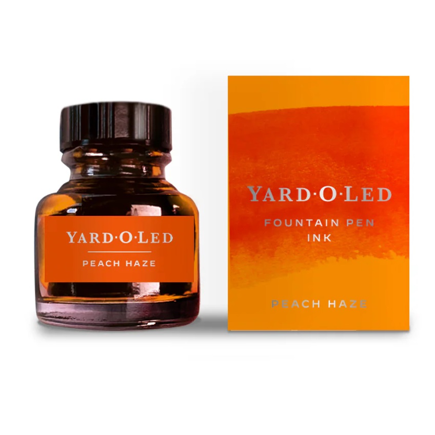 Yard O Led Fountain Pen Ink Peach Haze 30ml Ink Bottle Yard O Led Fountain Pen Ink Peach Haze 30ml Ink Bottle