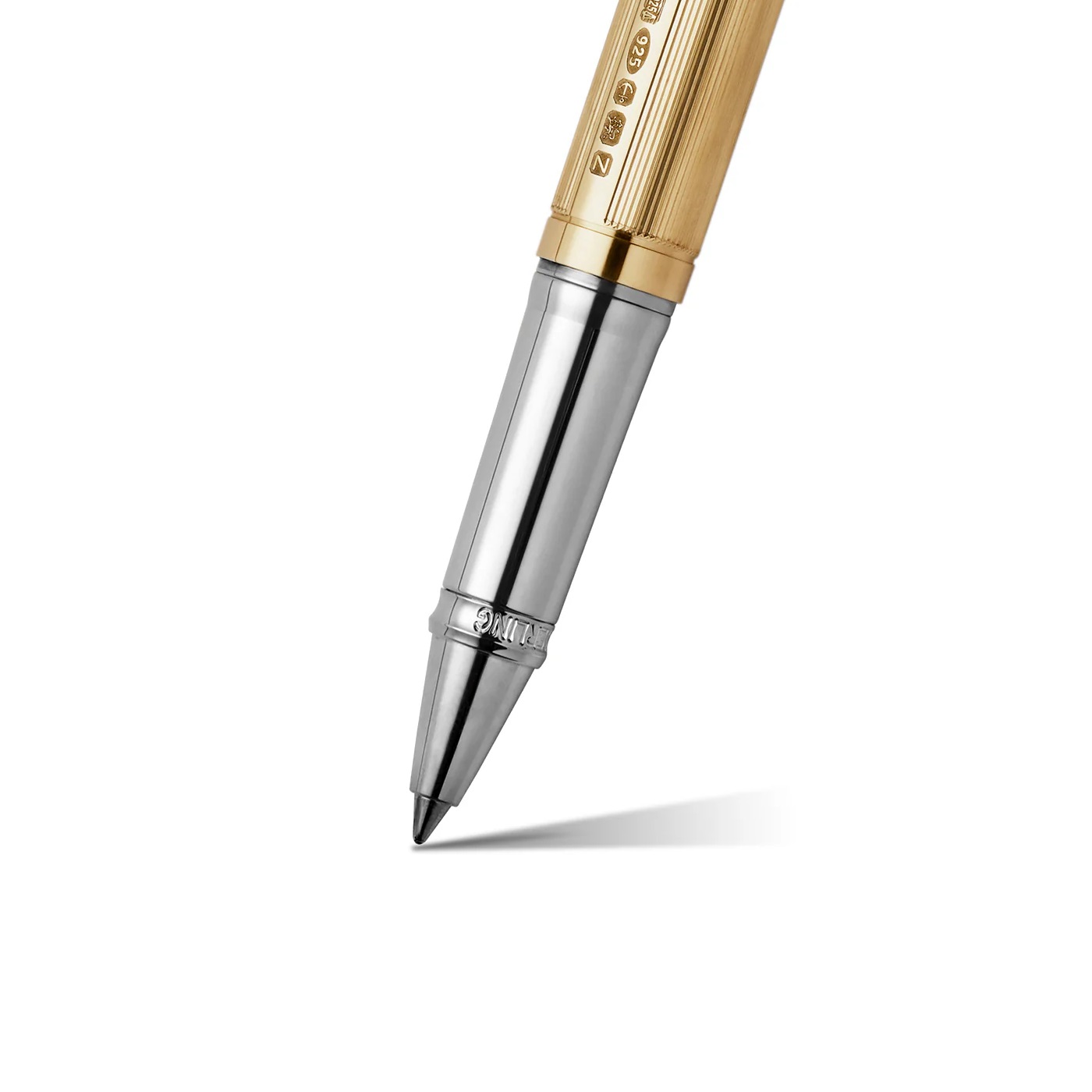 Yard O Led The Pinstripe 72 Gold Vermeil Standard Rollerball Yard O Led The Pinstripe 72 Gold Vermeil Standard Rollerball
