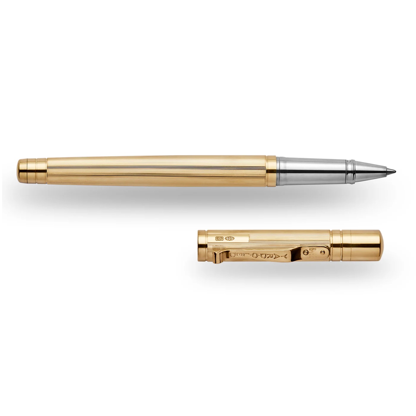 Yard O Led The Pinstripe 72 Gold Vermeil Standard Rollerball Yard O Led The Pinstripe 72 Gold Vermeil Standard Rollerball