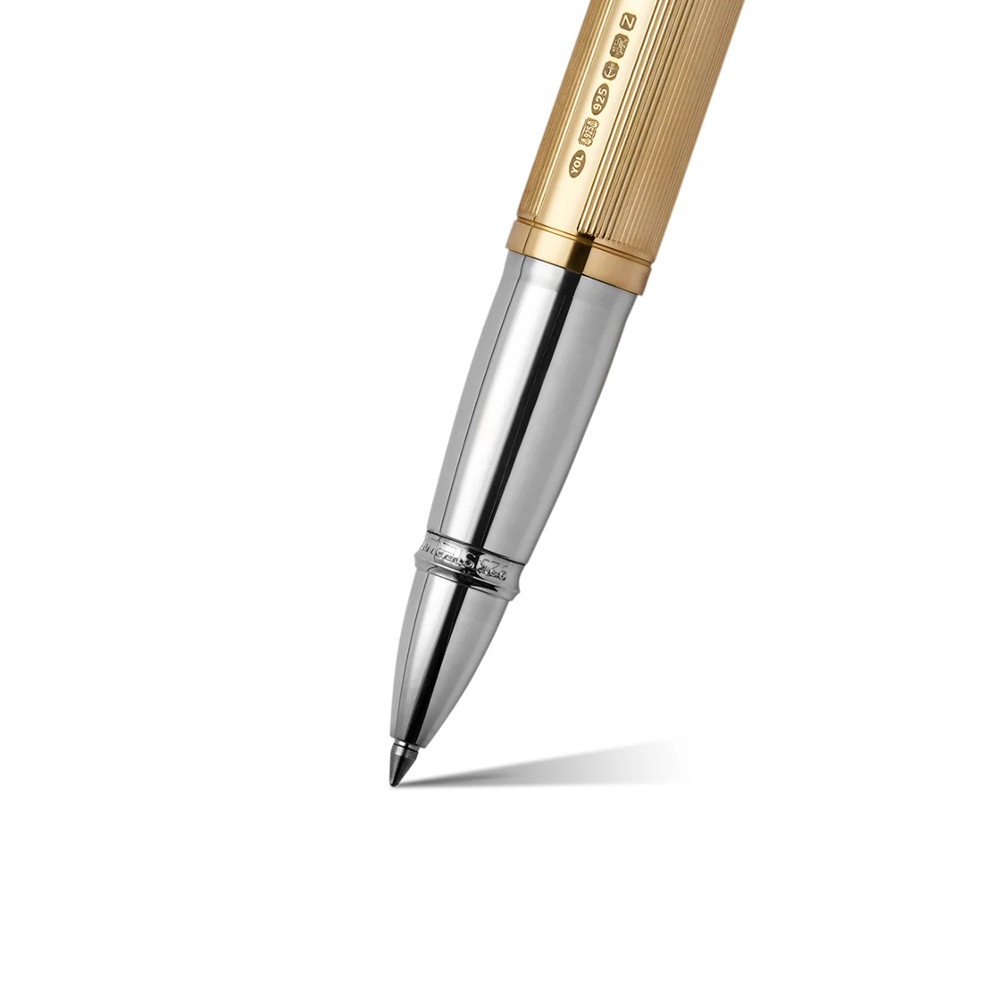 Yard O Led The Pinstripe 72 Vermeil Grand Rollerball