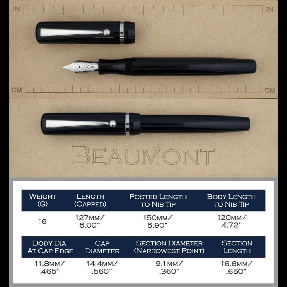 Edison Beaumont River’s Edge ST Fountain Pen Edison Beaumont River’s Edge ST Fountain Pen