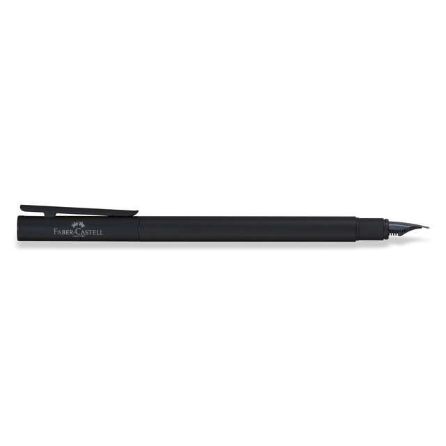 Faber-Castell Neo Slim Zwart Mat Vulpen