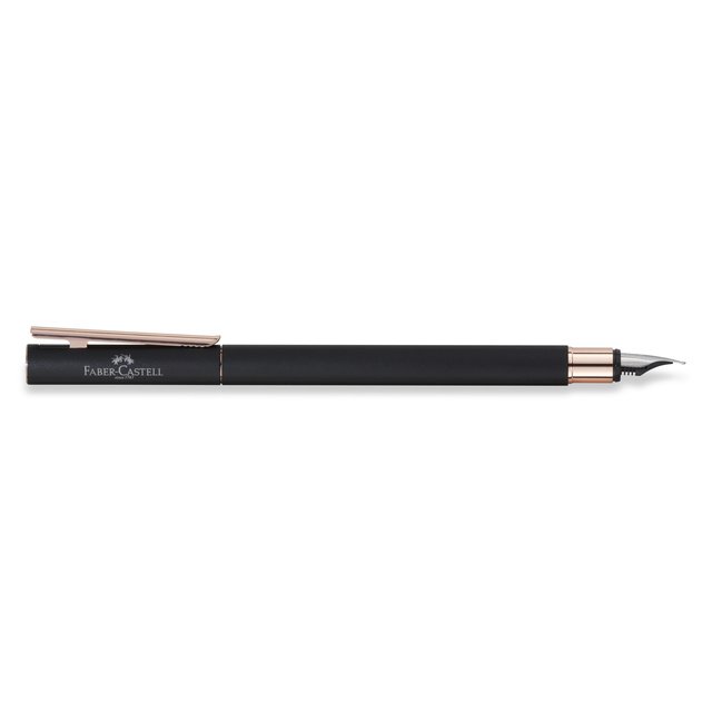 Faber-Castell Neo Slim Schwarz Rose Gold Füllfederhalter