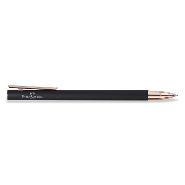 Faber-Castell Neo Slim Black Rose Gold Rollerball Faber-Castell Neo Slim Black Rose Gold Rollerball