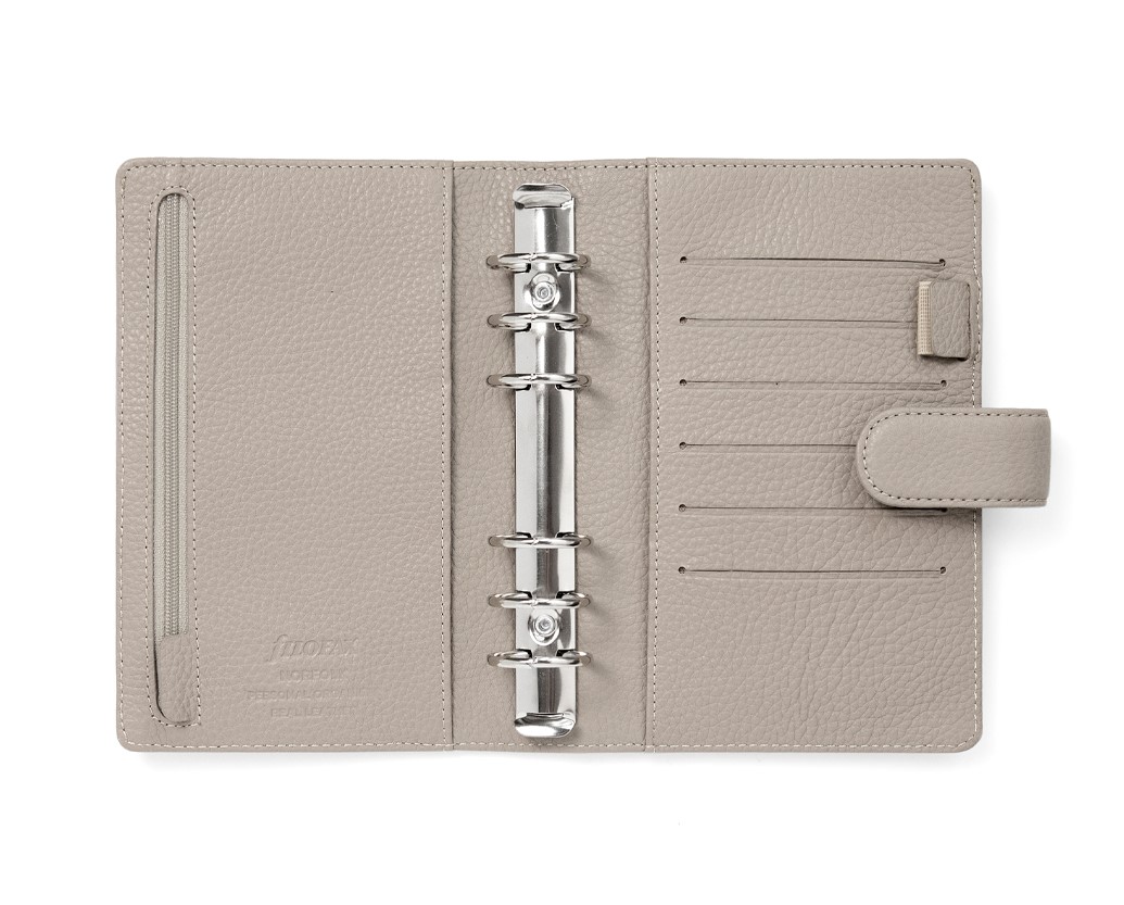 Filofax Norfolk Taupe Personal Organizer