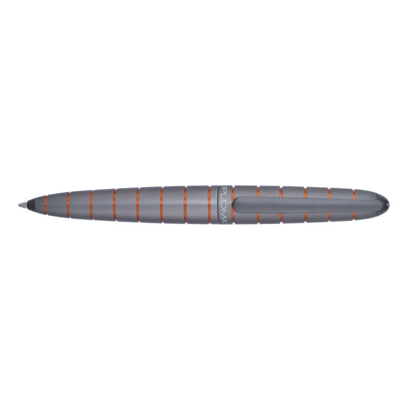 Diplomat Elox Ring Grey Orange Mechanical Pencil 0.7mm Diplomat Elox Ring Grey Orange Mechanical Pencil 0.7mm