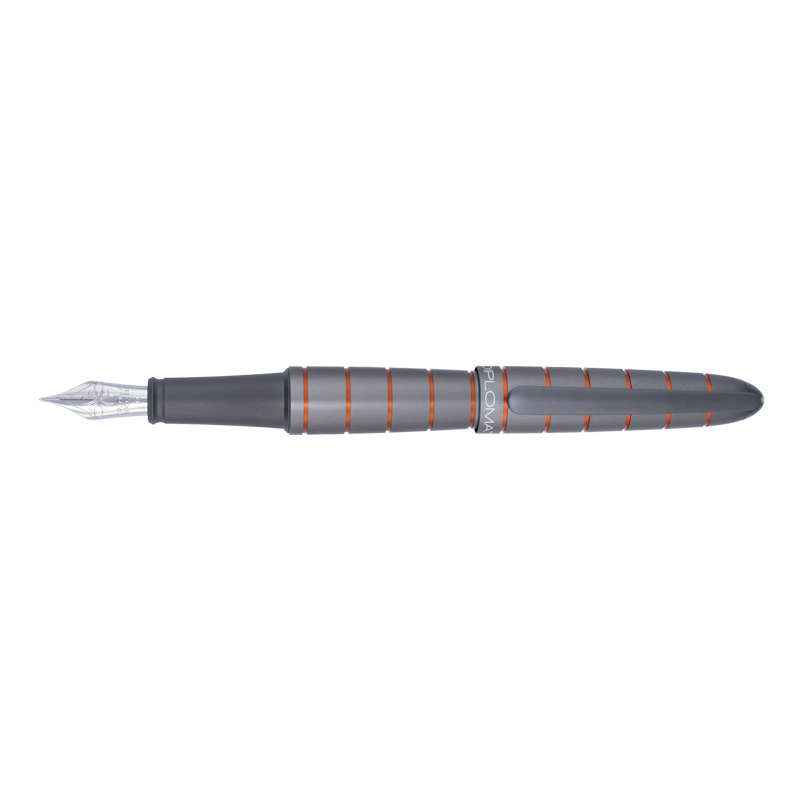 Diplomat Elox Ring Grey Orange Fountain pen Diplomat Elox Ring Grey Orange Fountain pen