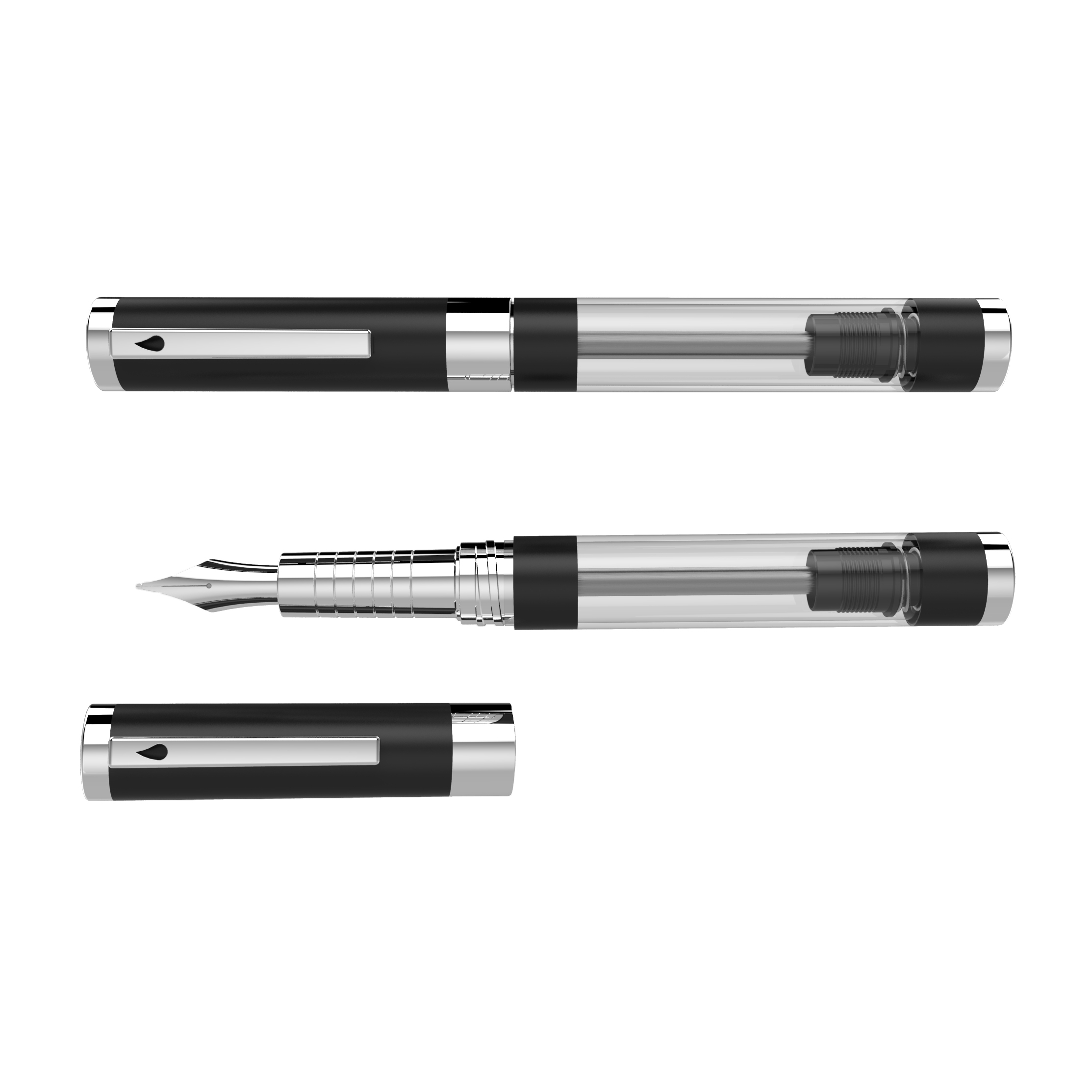 Diplomat Nexus Demo Black CT Fountain pen Diplomat Nexus Demo Black CT Fountain pen