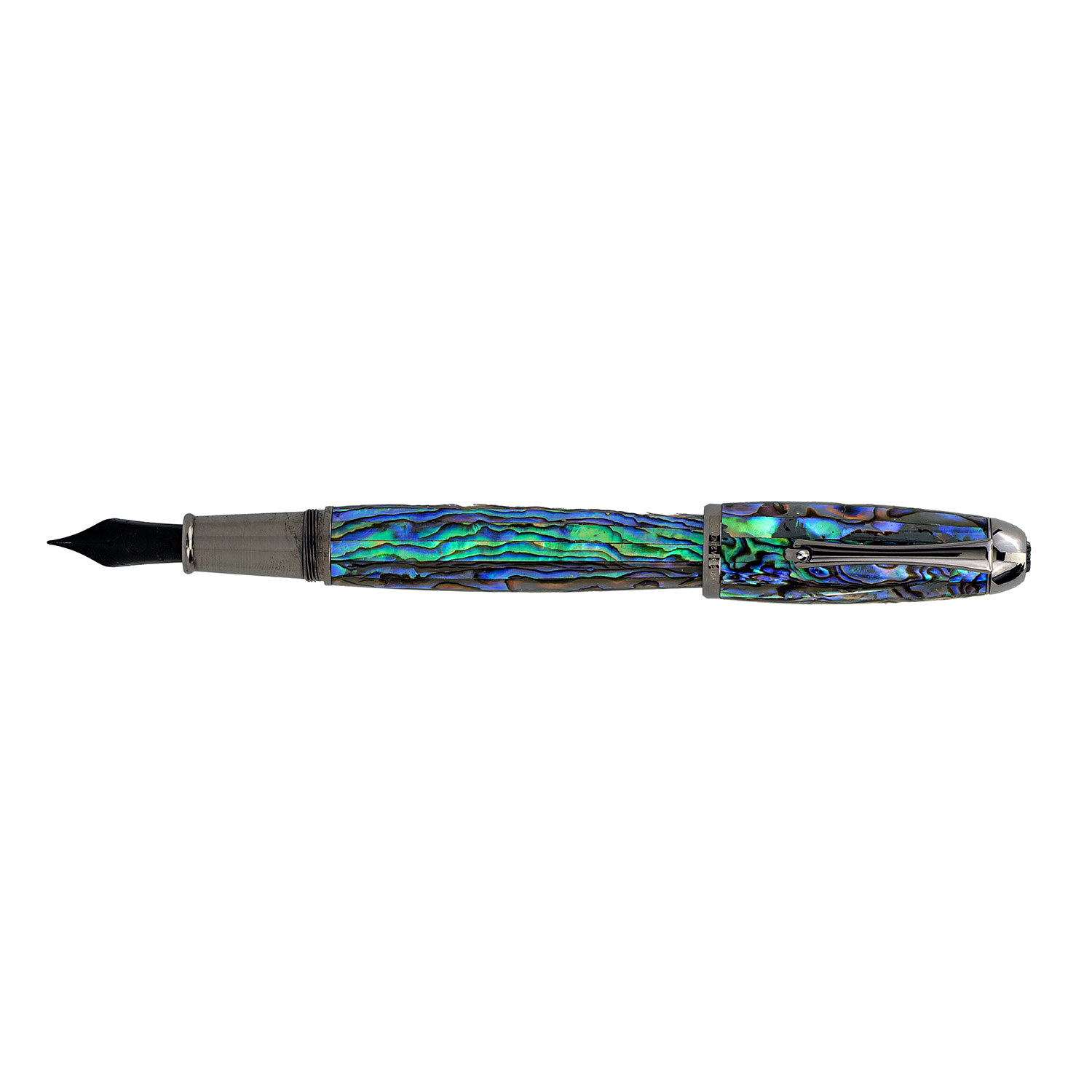 Monteverde Super Mega Abalone & Rose Gold Fountain Pen Monteverde Super Mega Abalone & Rose Gold Fountain Pen